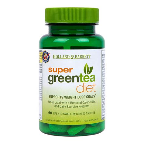 Holland And Barrett Super Green Tea Diet 60 Tablets