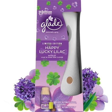 Glade Automatic Spray Happy Lucky Lilac Machine Ops