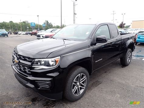 2021 Chevrolet Colorado Wt Extended Cab 4x4 In Black 122051 Truck N