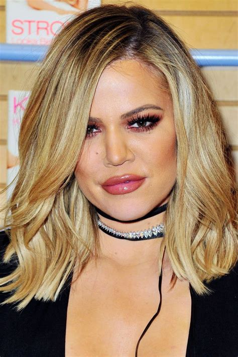 Gorgeous Medium Hairstyles Best Mid Length Haircut Ideas Cheveux Khloe Kardashian Khloe