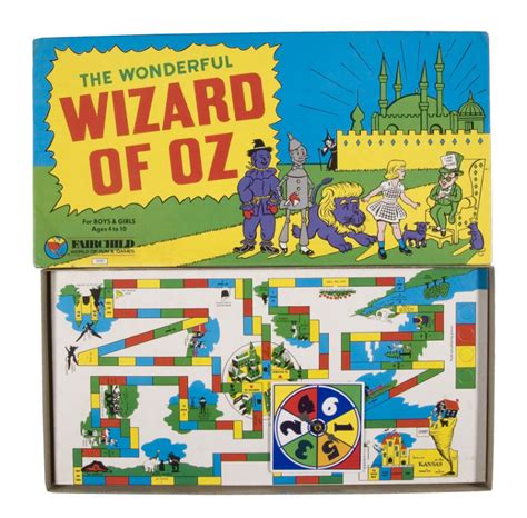 Hakes The Wonderful Wizard Of Oz Board Game