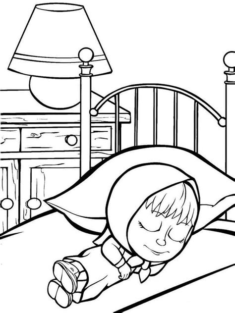 Maybe you would like to learn more about one of these? Masha and The Bear coloring pages. Download and print ...