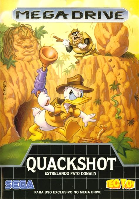 Quackshot Starring Donald Duck Boxarts For Sega Megadrive The Video