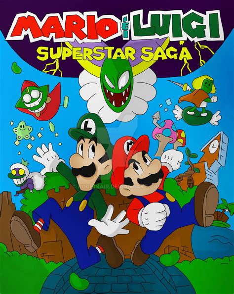 Mario And Luigi Superstar Saga Recolor By Rockinair On Deviantart