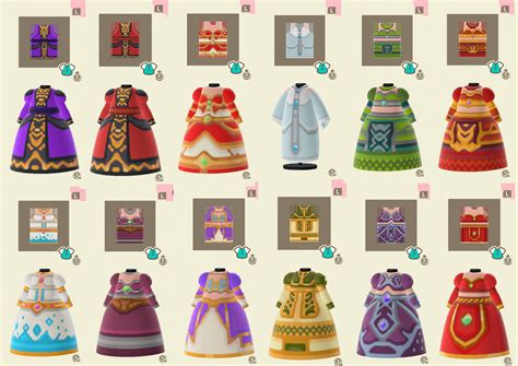 WoW Dresses Recreated in Animal Crossing: New Horizons by Kuridel