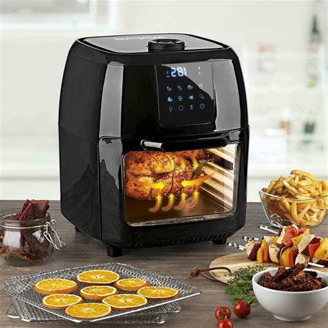 Oven merupakan salah satu peralatan dapur yang cukup penting untuk membuat makanan kering tanpa minyak, seperti aneka kue kering, roti, dan cake . Fryer Air Hot Digital XXL Mini Oven