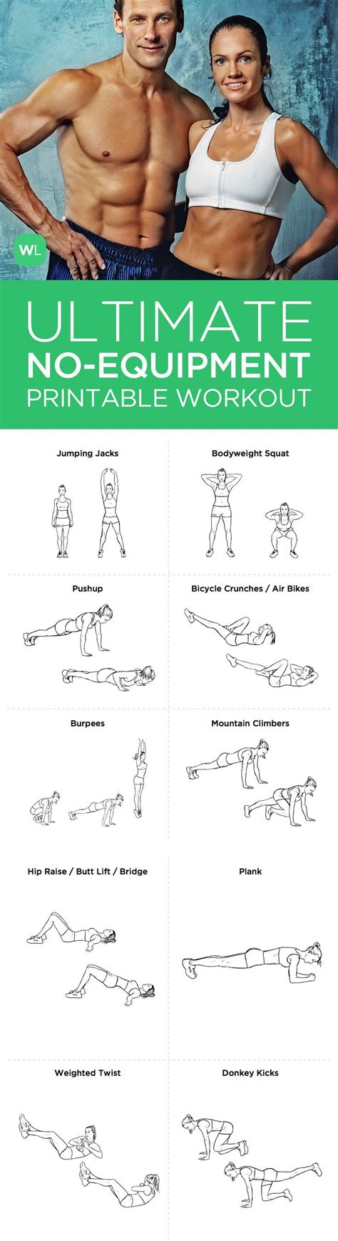 Home workouts with some equipment. Visit http://workoutlabs.com/workout-plans/ultimate-at ...