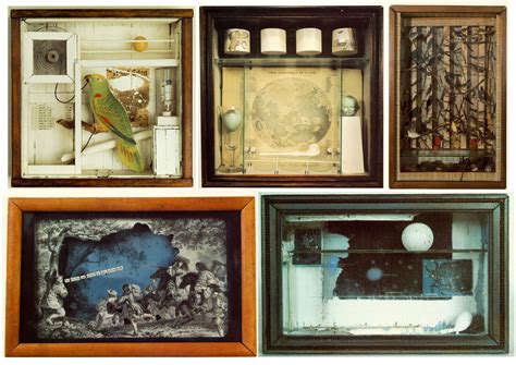 Joseph Cornell Created His Boxes Using Found Items To Place Within His