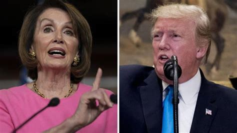 Tensions Escalate Between Trump And Democrats As Pelosi Doubles Down On