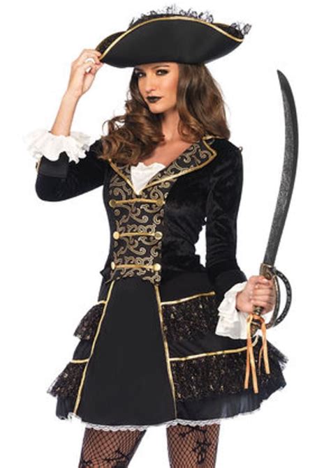 Leg Avenue Costumes For Women Captain Costume Coat Dress