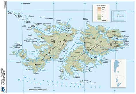 Physical Map Of The Falkland Islands Gifex My Xxx Hot Girl
