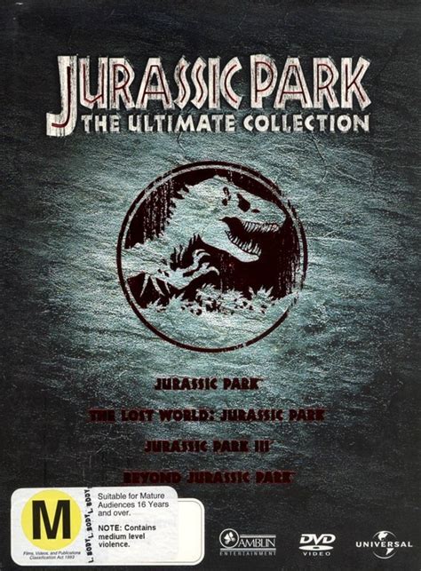 Jurassic Park The Ultimate Collection 4 Disc Box Set Dvd Buy Now At Mighty Ape Nz
