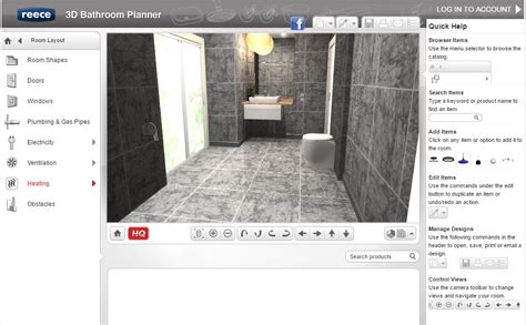 Our free bathroom layout visualizer lets you manipulate and customize nearly every facet of a bathroom; Best Free Online Bathroom Planner Tools 2017