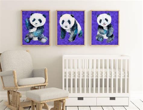 Art De Panda Pandas Art Print Imprimable Panda Panda Panda Nursery