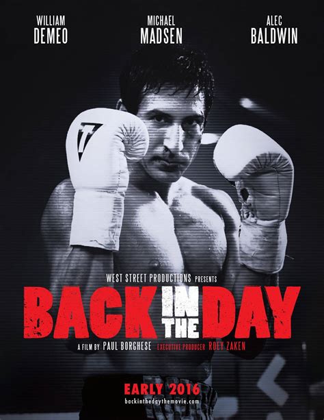Back In The Day 2016 Poster 1 Trailer Addict