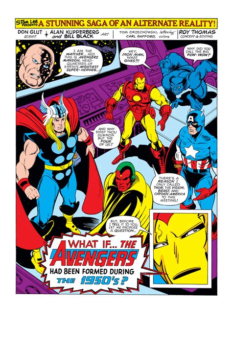 Read Online What If 1977 Comic Issue 9 The Avengers Had Fought