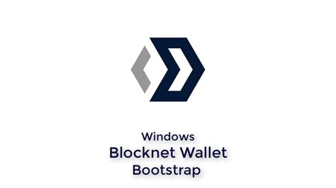 Blocknet Bootstrap For Windows Existing Install Youtube