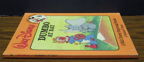 Disney Beginning Reader 08 Dumbo At Bat Bantam 1986 Vintage