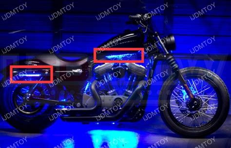 Rgb Led Motorcycle Ground Effect Kit Installation Guide