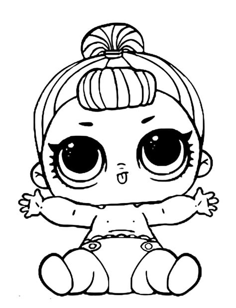 Lil Troublemaker Lol Surprise Doll Coloring Page Download Print Or