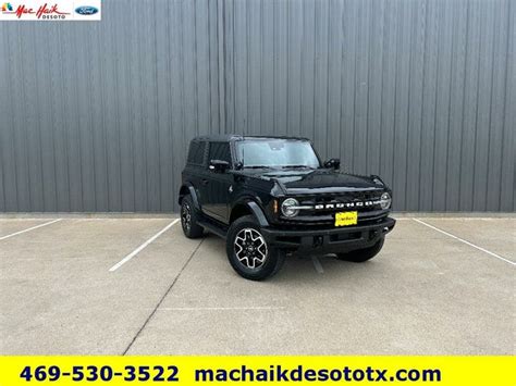 2021 Edition Outer Banks 2 Door 4wd Ford Bronco For Sale In Tyler Tx