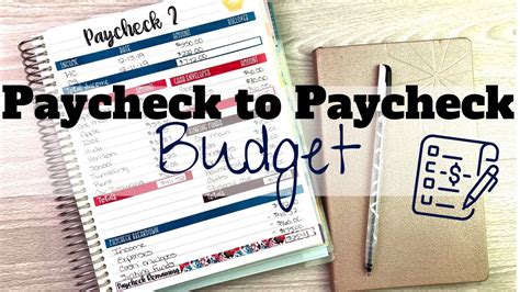 Paycheck To Paycheck Weekly Budget Part 1 Week 2 December