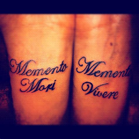 Live a life you will remember tattoo. Memento Vivere ~ Remember to live / Memento Mori ...