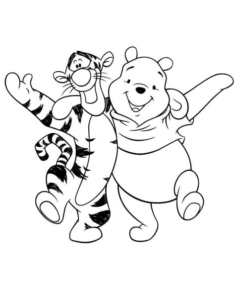 Drawings Of Tigger And Pooh