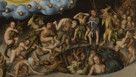 Lukas Cranach d Ä Das Jüngste Gericht um 1525 1530 Himmelswege