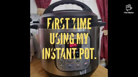 First Time Using My Instant Pot Youtube