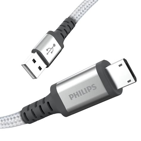 Philips 6 Ft Braided Usb To Micro Usb Elite Premium