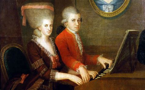 Mozarts Sister Composed Works Used By Younger Brother Piano Sheet