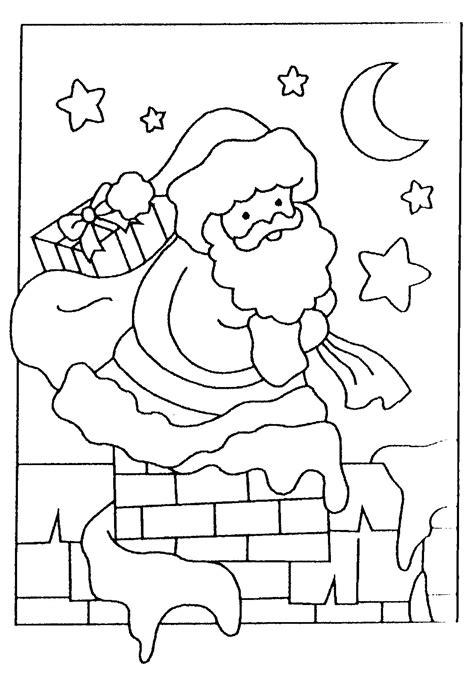 Ce dessin a été mis à la disposition des internautes le 07 février 2106. dessin à colorier pere noel lutins