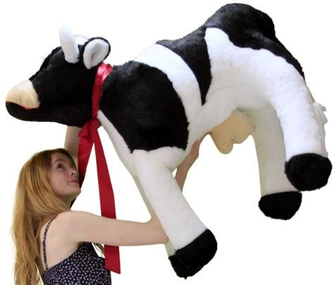 Personalized Stuffed Cow
