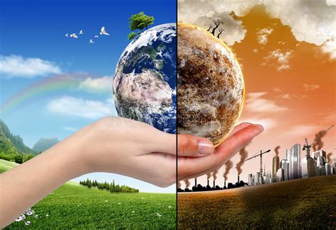 Global Warming And Pollution Concept Stock Illustration Illustration