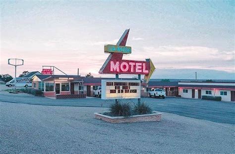 Motel Register On Instagram Desert Travel Mistake Sunrise