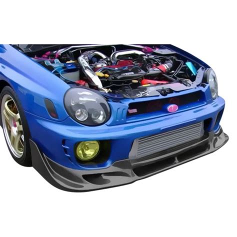 Seibon Subaru Wrx 2002 2003 Cw Style Carbon Fiber Bumper Lips