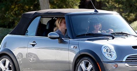 Photos Of Britney Spears And Assistant Felicia In A Mini Cooper