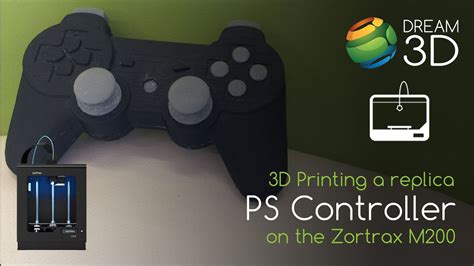 3d Printing A Playstation Controller On The Zortrax M200 Cool 3d