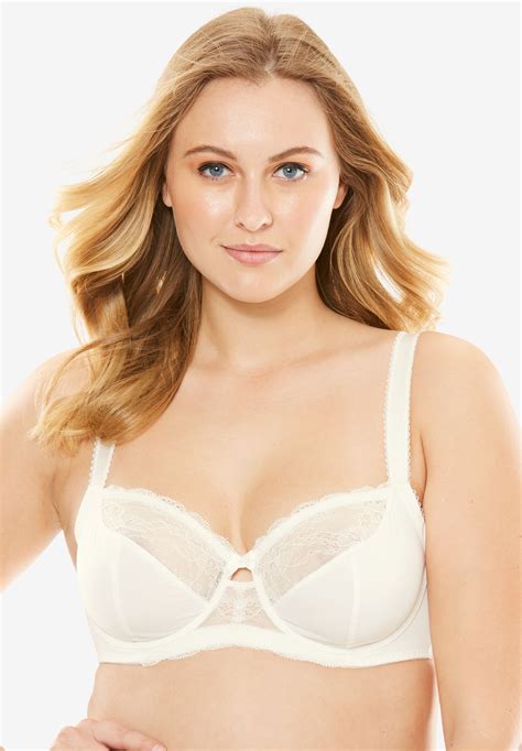 Lace Trim Underwire Bra Fullbeauty Outlet