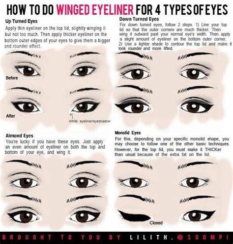 How To Apply Eyeliner Tips How To Do Winged Eyeliner