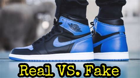 Jordan 1 biohacks real vs fake. BEST Real vs. Fake // Jordan 1 "Royal 2017" - YouTube