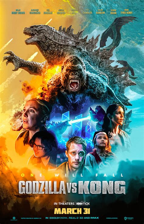Godzilla Vs Kong Poster 2021 By Andrewvm On Deviantart