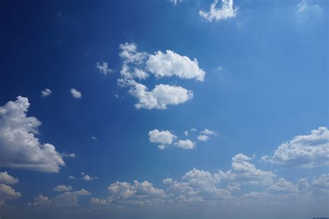 Free Photo Sunny Sky Blue Bright Clouds Free