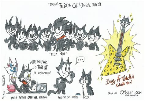 Felix The Cats Doodles 11 By Ftftheadvancetoonist On Deviantart