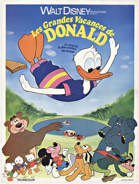 Walt Disney Donald Duck Walt Disney The Vintage Poster