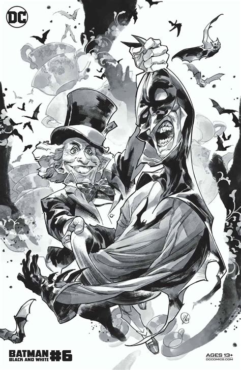 Sneak Peek Preview Of Dc Comics Batman Black And White 6 Comic Watch