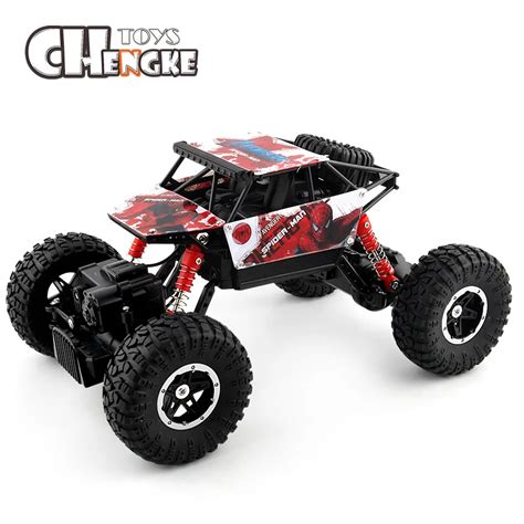 24g 4wd Rc Rock Driving Crawlers Remote Control Car Double Motors