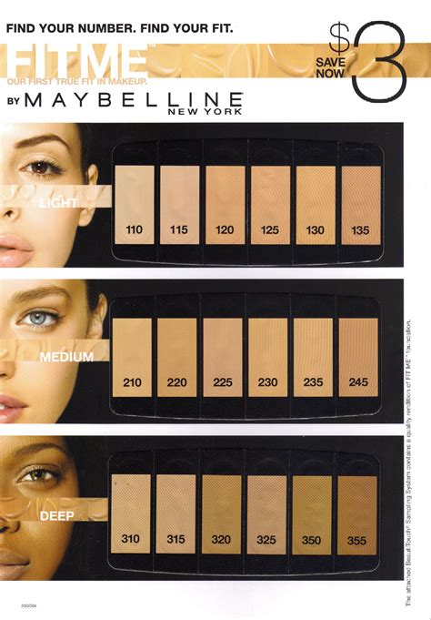 Maybelline Fit Me Matte Foundation Swatches Tokoaiwa