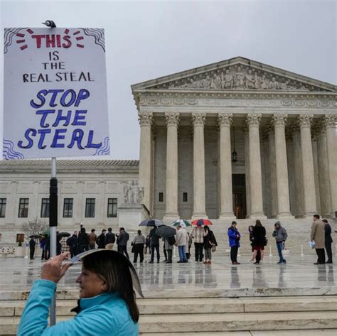 Supreme Court Hears Arguments In Independent Legislature Case